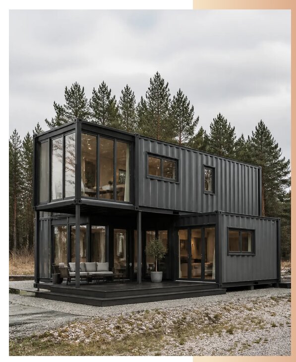 Дома из блок-контейнеров в Выборге по цене от 255525 р. | БытовкаПрофи-Вбр